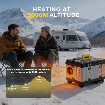 TB10 8KW Toolbox Diesel Air Heater 12V/24V/220V With Adapter - SM Nexus Mart