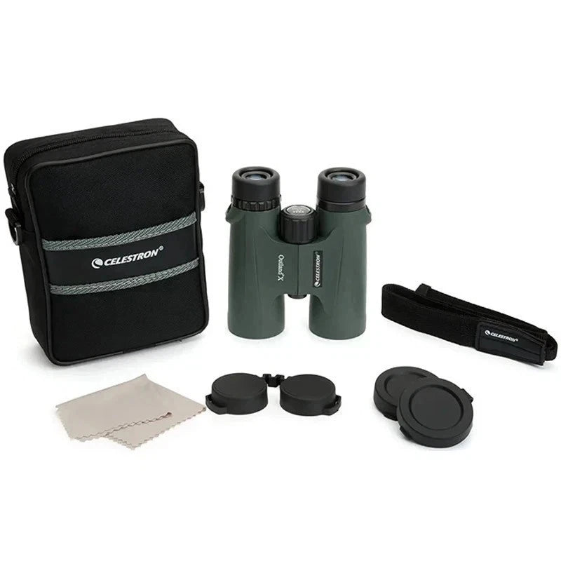 Celestron Outland X 8x42 10X42 Green Binoculars Waterproof & Fogproof Binoculars - SM Nexus Mart