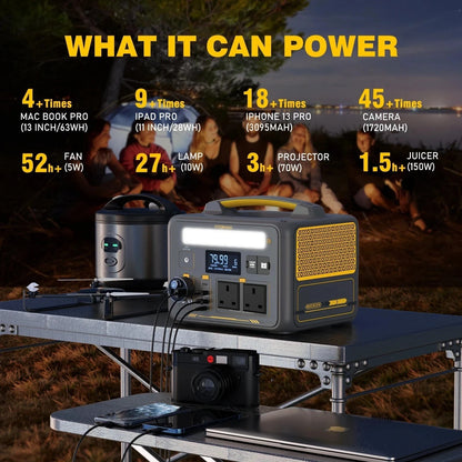 VTOMAN Jump 600X Elite Portable Power Station – Reliable Energy Anywhere - SM Nexus Mart