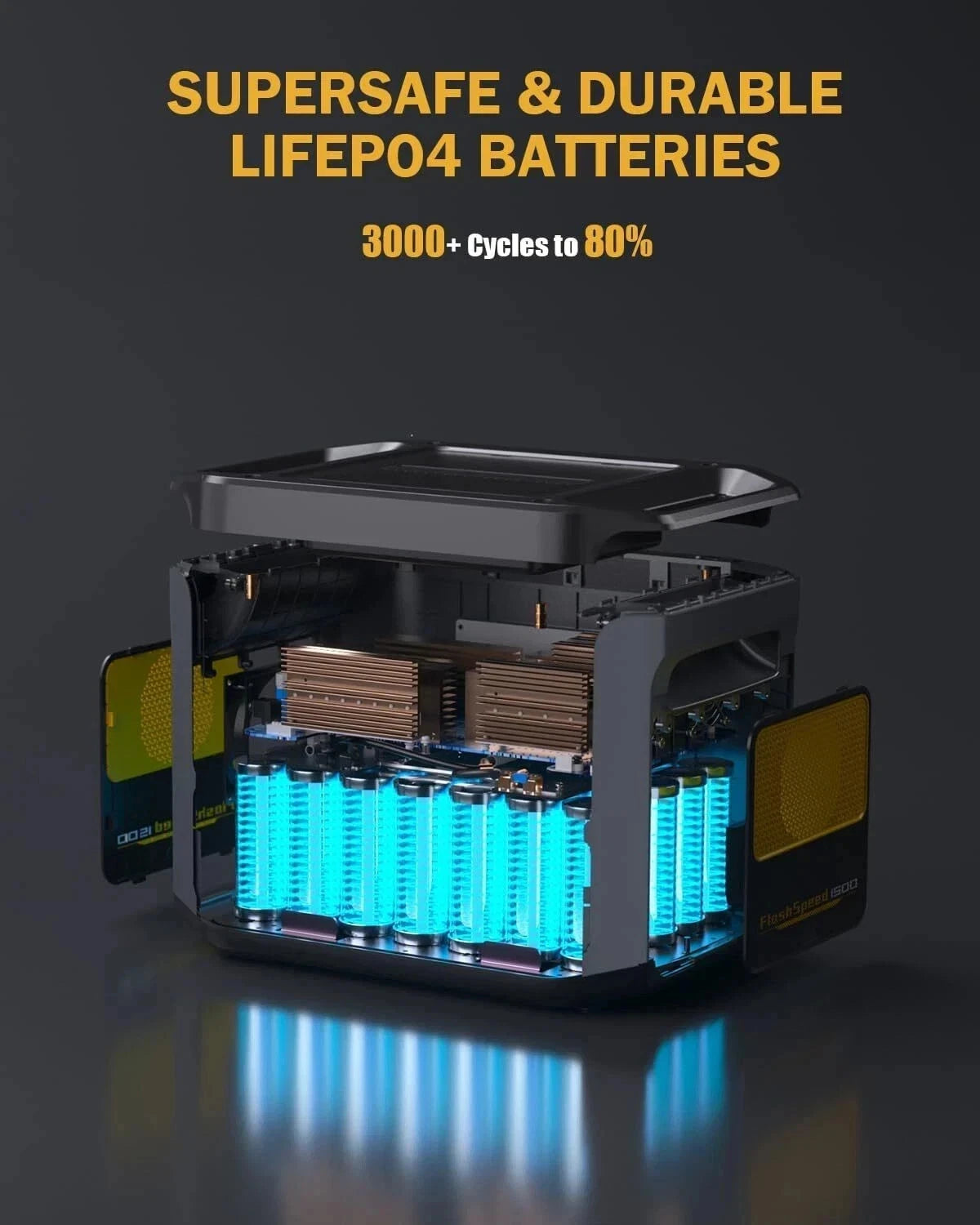 VTOMAN FLASHSPEED1500 Portable Power Station 1548Wh Solar Generator with LiFePO4 - SM Nexus Mart
