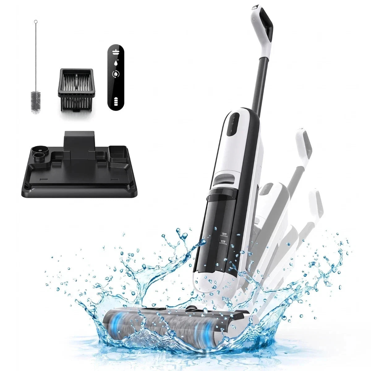 T6 16KPA Cordless Wet Dry Vacuum Cleaner All-in-One Self-Cleaning Hard Floor Mop - SM Nexus Mart