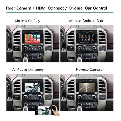 CARABC Wireless CarPlay Android Auto for Ford SYNC 2 Focus Fiesta F-150 Edge - SM Nexus Mart