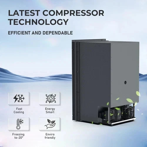65L CR65X Campervan RV 12V 24V Compressor Fridge Freezer App Control Camper UK - SM Nexus Mart