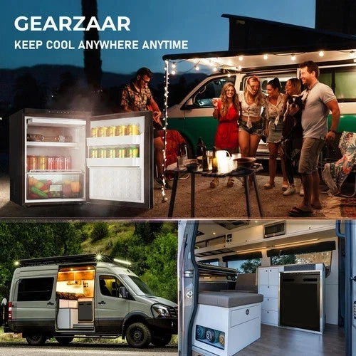 65L CR65X Campervan RV 12V 24V Compressor Fridge Freezer App Control Camper UK - SM Nexus Mart