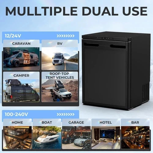 65L CR65X Campervan RV 12V 24V Compressor Fridge Freezer App Control Camper UK - SM Nexus Mart