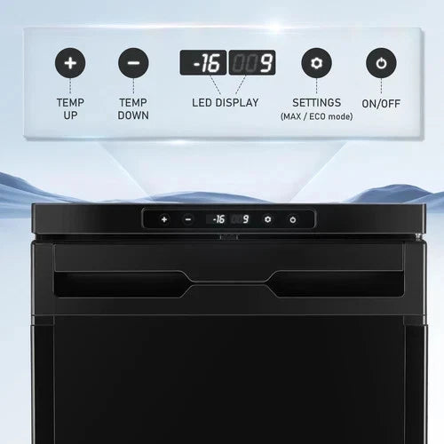 65L CR65X Campervan RV 12V 24V Compressor Fridge Freezer App Control Camper UK - SM Nexus Mart